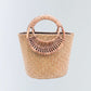 Asian Woven Round Basket