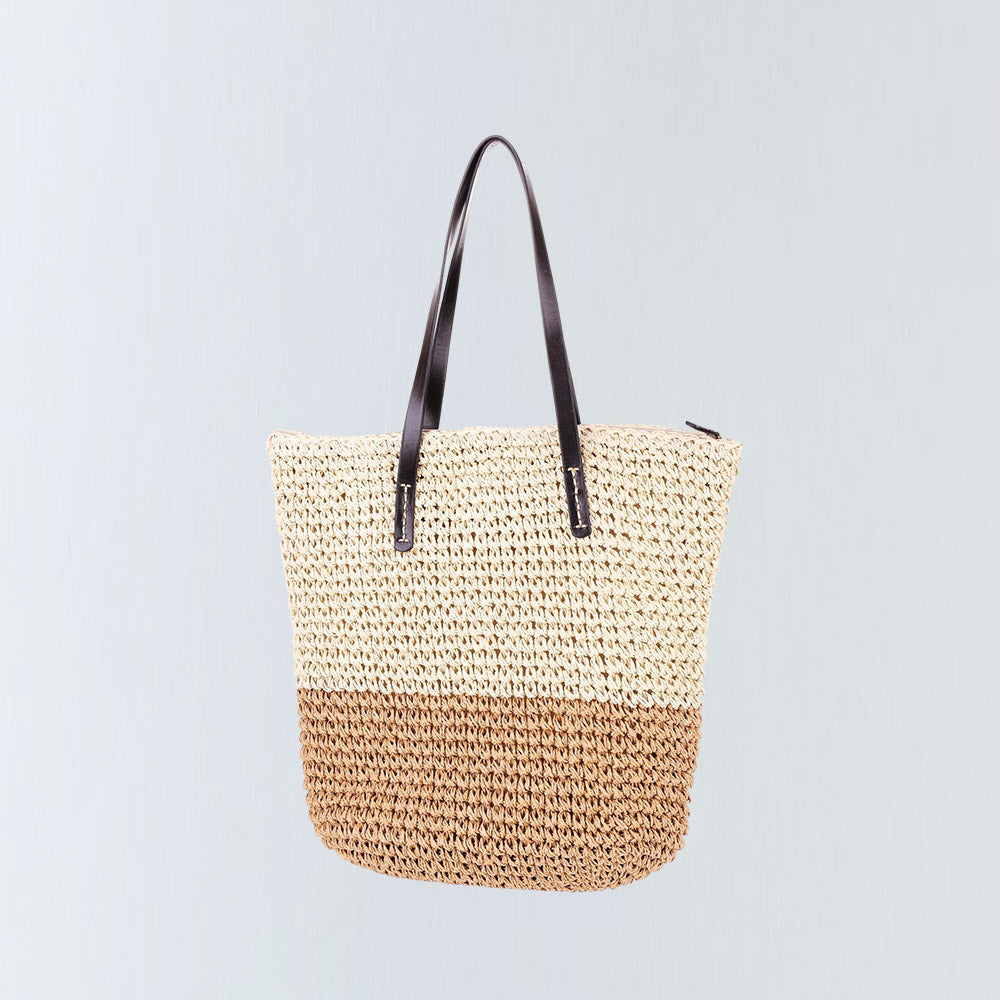 Asian Woven Round Basket
